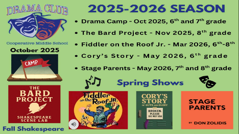 drama club flyer